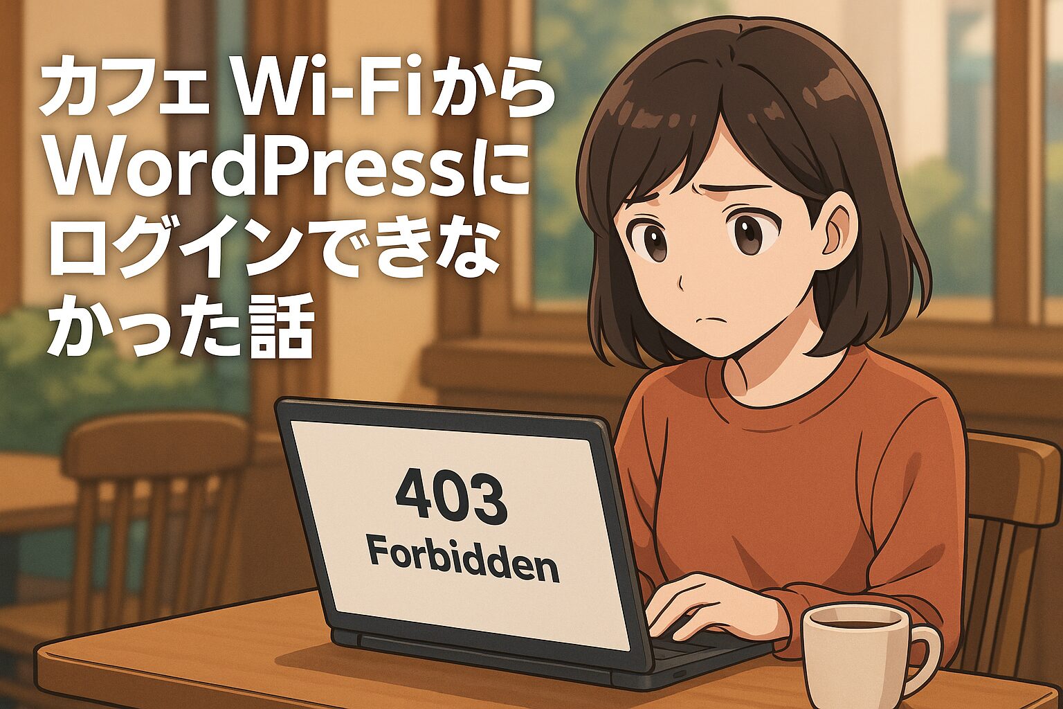 カフェwi-fiからwordpressにログインできなかった話
