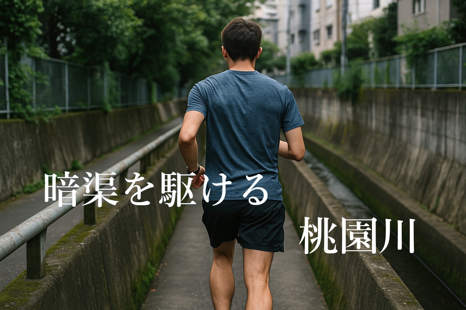 暗渠を駆ける　桃園川