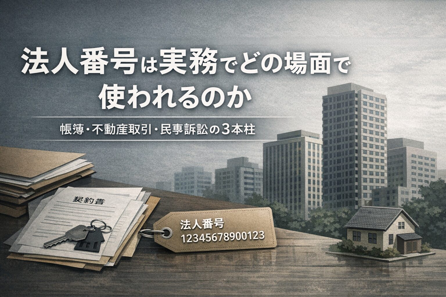 法人番号が実務で使われる場面