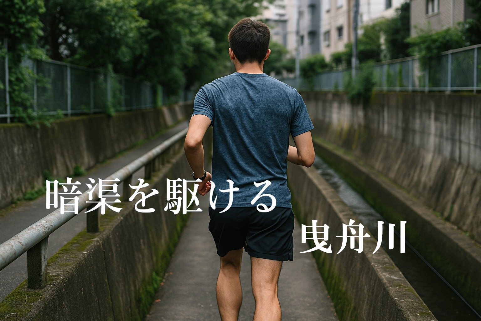 暗渠を駆ける　曳舟川